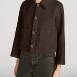 FRAME - The Wool Mini Swing Jacket