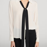 FRAME - The Contrast Tie Shirt