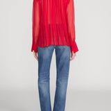 FRAME - The Whisper Pleat Top