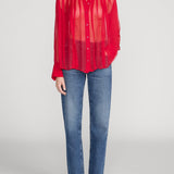 FRAME - The Whisper Pleat Top