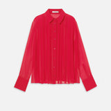 FRAME - The Whisper Pleat Top