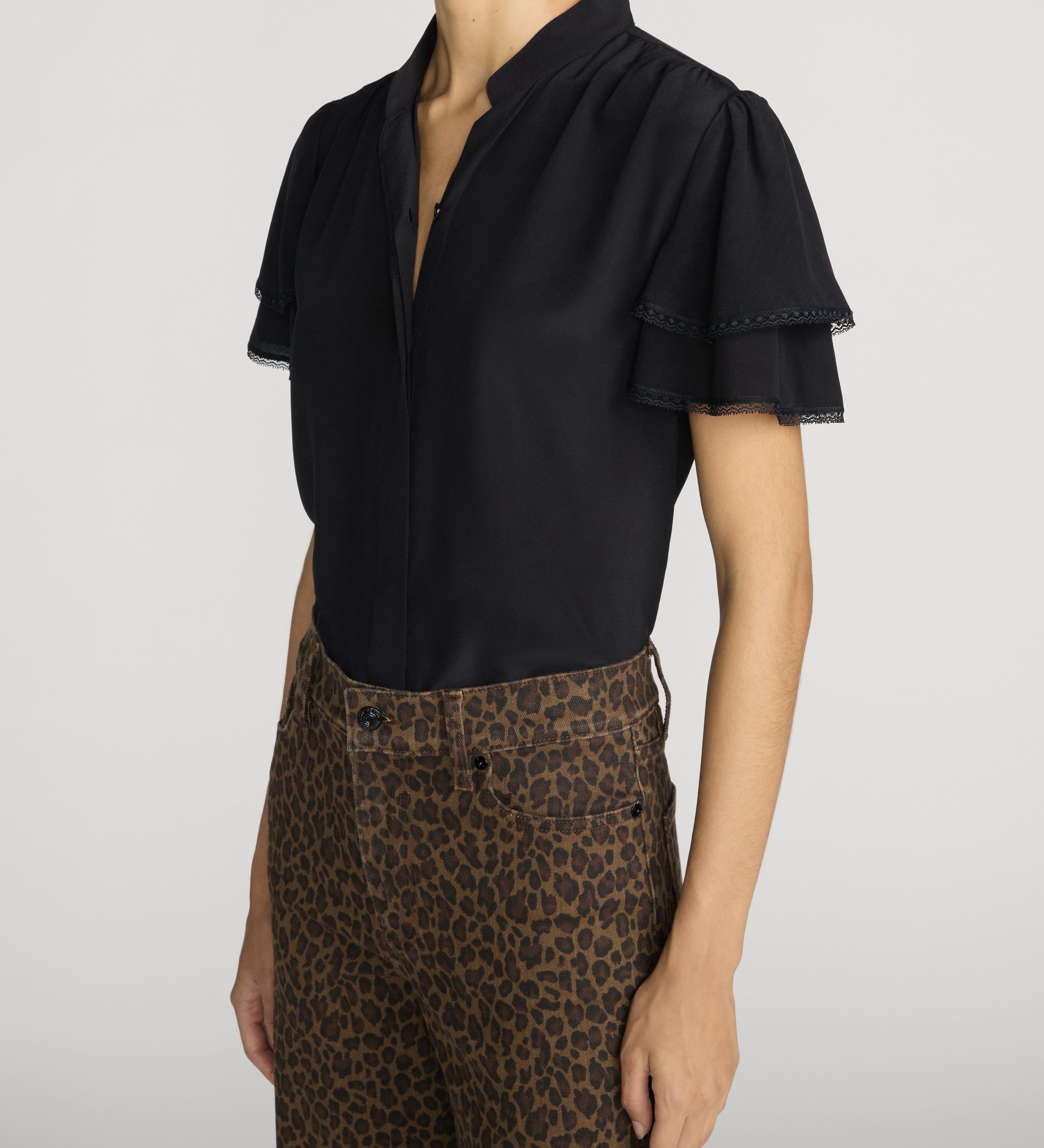 FRAME - The Silk Arcadia Top
