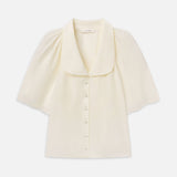FRAME - The Short Sleeve Silk Gala Shirt