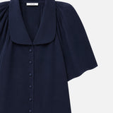 FRAME - The Short Sleeve Silk Gala Shirt