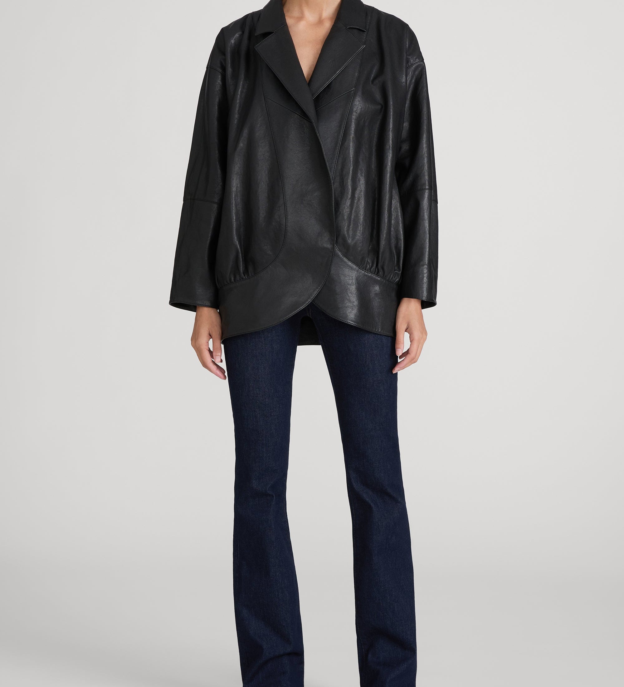 FRAME - The Leather Runway Jacket