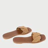 Loeffler Randall - Willajo Toffee Suede Braid Sandal