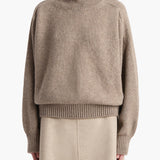 Khaite - Willem Sweater in Sepia