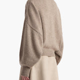 Khaite - Willem Sweater in Sepia