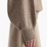 Khaite - Willem Sweater in Sepia