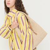 Loeffler Randall - Willow Natural Woven Hobo Bag
