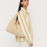 Loeffler Randall - Willow Natural Woven Hobo Bag