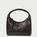 Loeffler Randall - Willow Chocolate Woven Hobo Bag