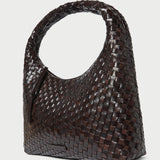 Loeffler Randall - Willow Chocolate Woven Hobo Bag