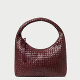 Loeffler Randall - Willow Maroon Woven Hobo Bag