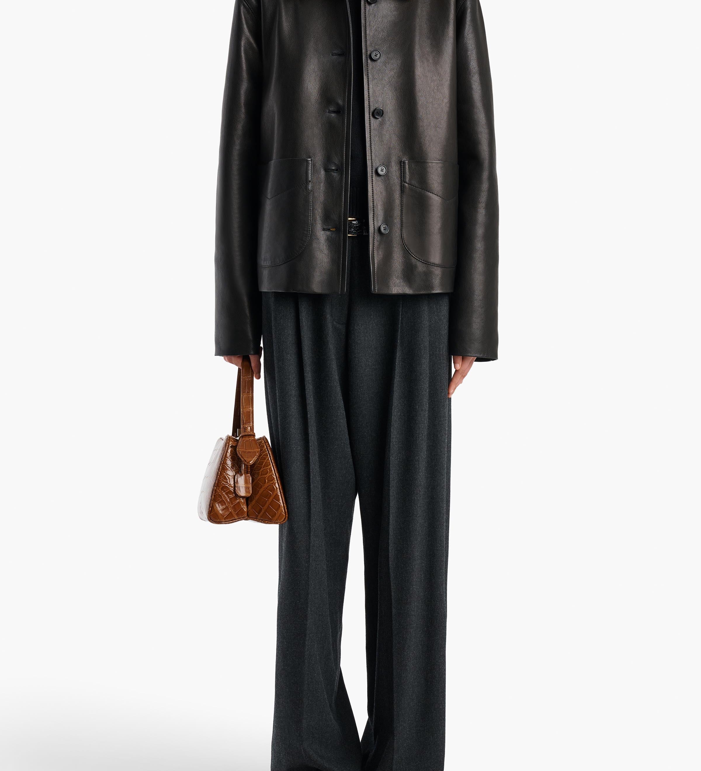 Khaite - Wilson Caban in Black