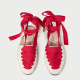 Loeffler Randall - Wilson Natural/Red Espadrille