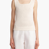 Khaite - Wil Tank in Ivory
