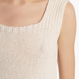 Khaite - Wil Tank in Ivory