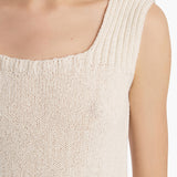 Khaite - Wil Tank in Ivory