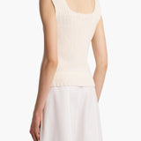 Khaite - Wil Tank in Ivory