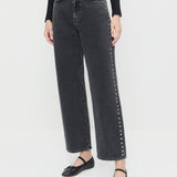 Loeffler Randall - Winona Denim Barrel Pant