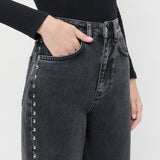 Loeffler Randall - Winona Denim Barrel Pant