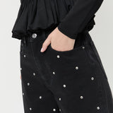 Loeffler Randall - Winona Denim Pant