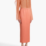 Khaite - Winton Skirt in Dahlia