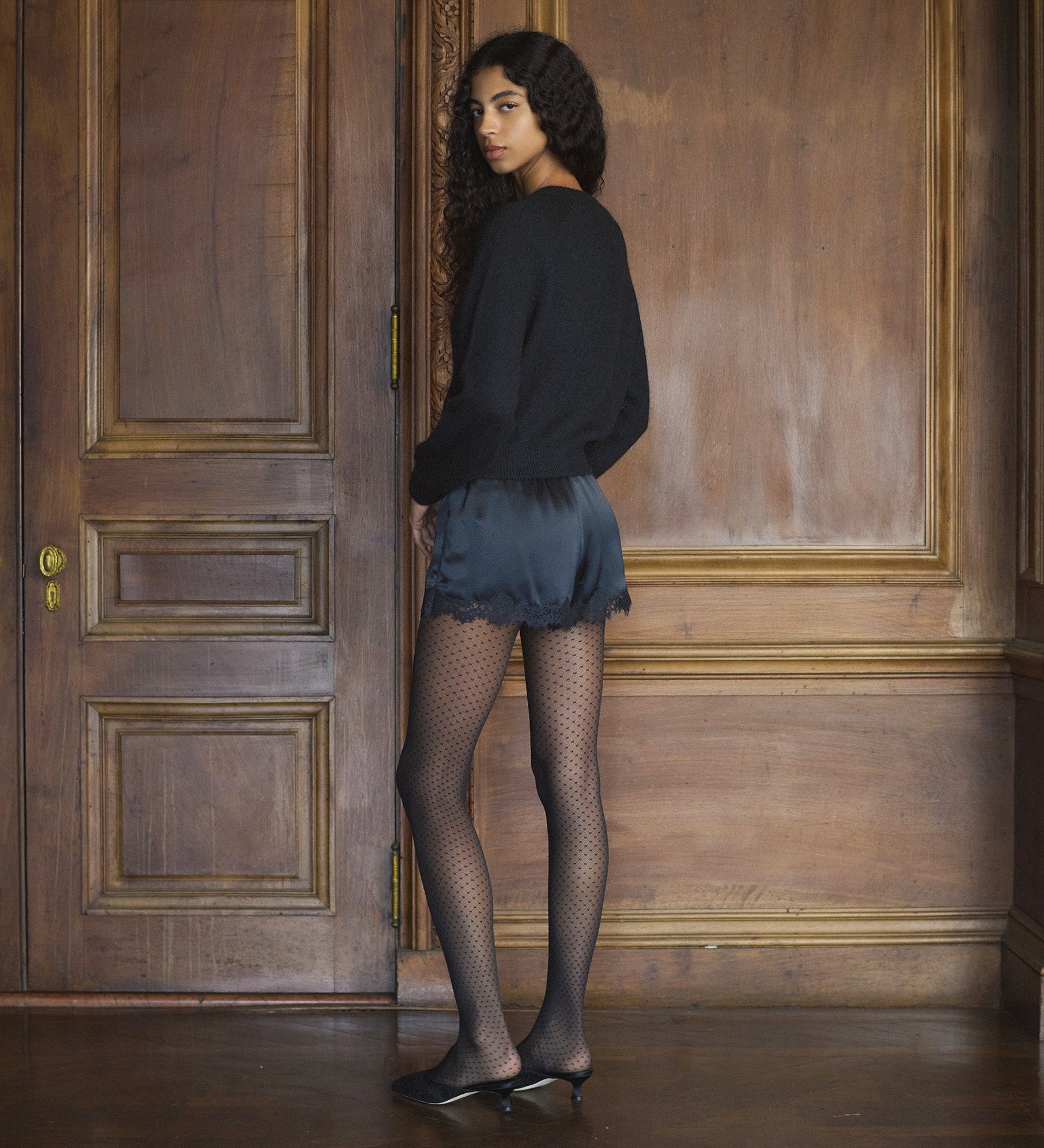 DOEN - WOLFORD CONTROL DOTS TIGHTS