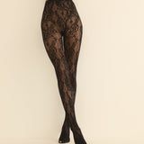 DOEN - WOLFORD INFINITE ROSE LACE TIGHTS
