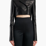Khaite - Worth Jacket in Black Leather