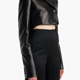 Khaite - Worth Jacket in Black Leather
