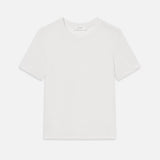 FRAME - The Linen Baby Tee -- White