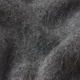 FRAME - The Lofty Crochet Cardi -- Dark Heather Grey