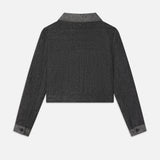 FRAME - Button Front Jacket -- Check Multi