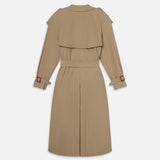 FRAME - Ritz Classic Trench -- Warm Taupe