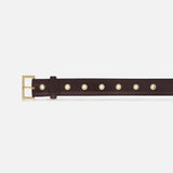 FRAME - The Eyelet Belt -- Cabernet