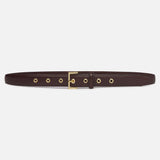 FRAME - The Eyelet Belt -- Cabernet