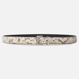FRAME - The Snake Square Buckle Belt -- Sand Multi