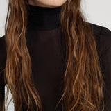 FRAME - The Hosiery Turtleneck -- Black