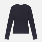FRAME - The Long Sleeve Rib Crew