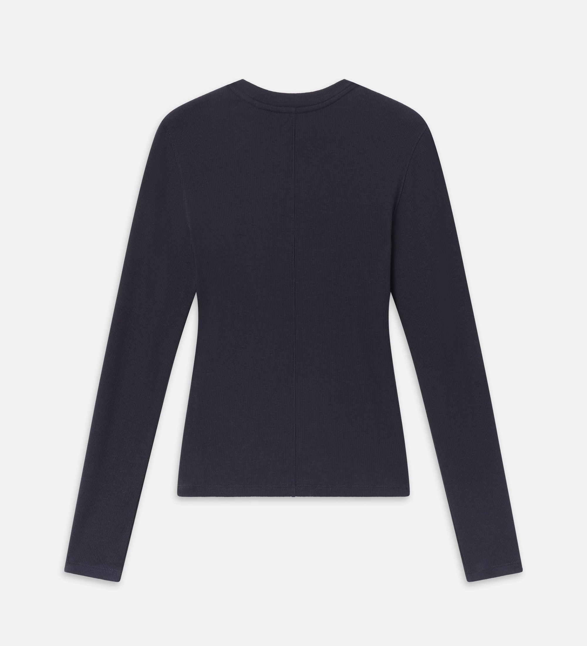 FRAME - The Long Sleeve Rib Crew