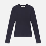 FRAME - The Long Sleeve Rib Crew