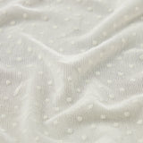 FRAME - The Mesh Polka Dot Top -- Cream
