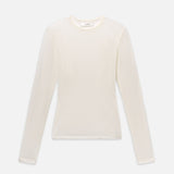 FRAME - The Mesh Polka Dot Top