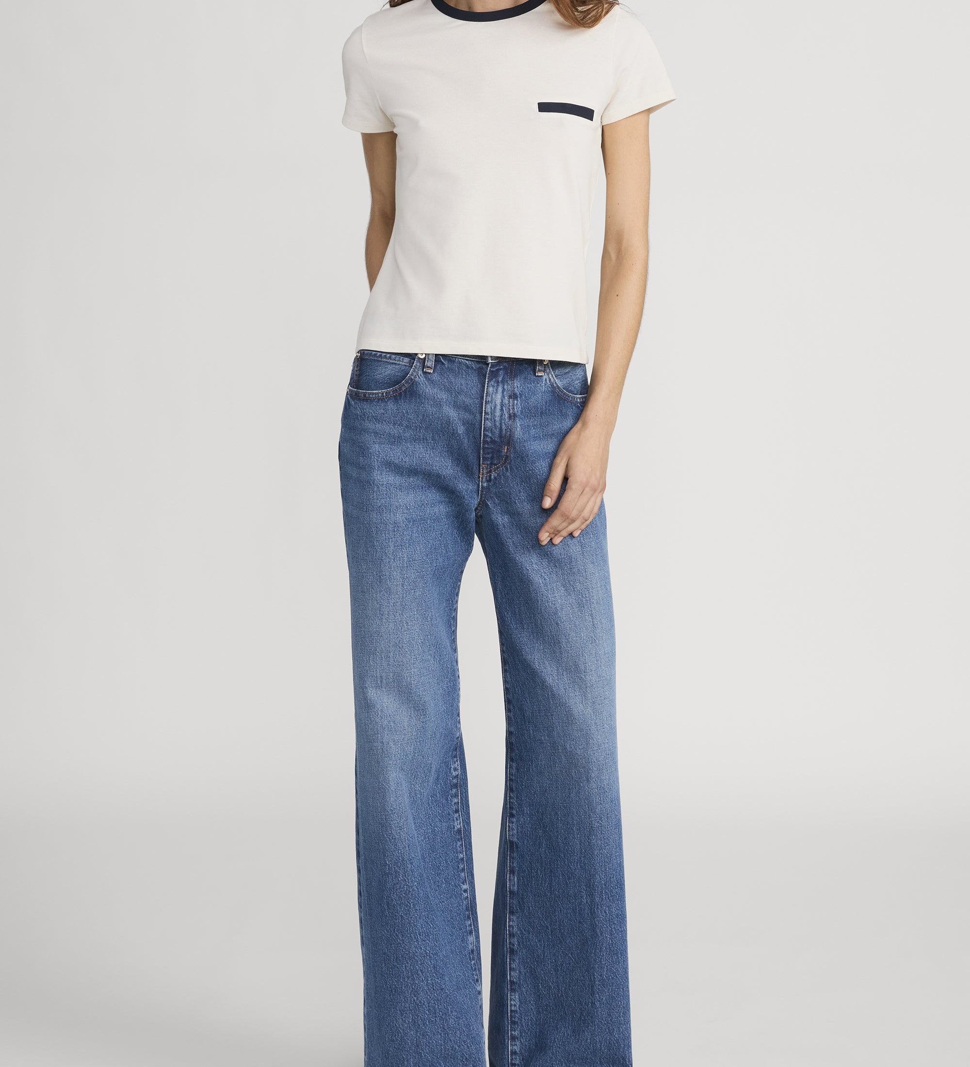 FRAME - The Pique Baby Tee