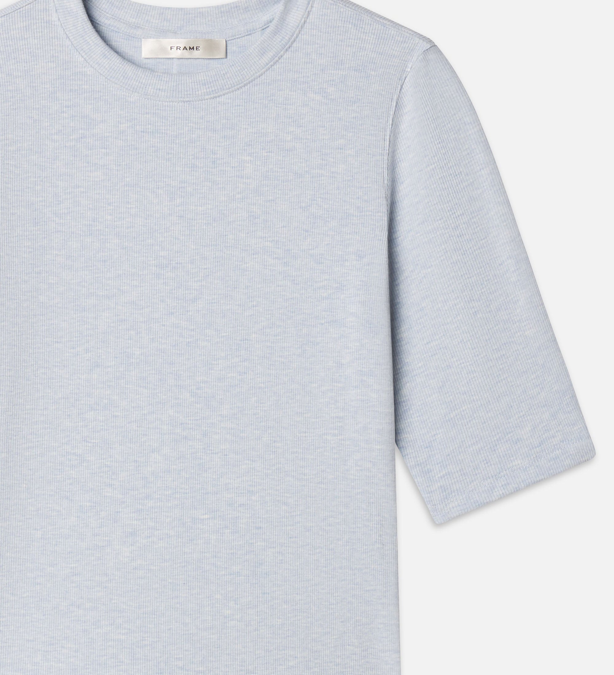 FRAME - The Heather Rib Crew