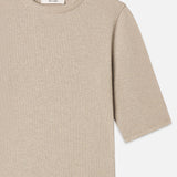 FRAME - The Heather Rib Crew Tee