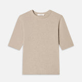 FRAME - The Heather Rib Crew Tee