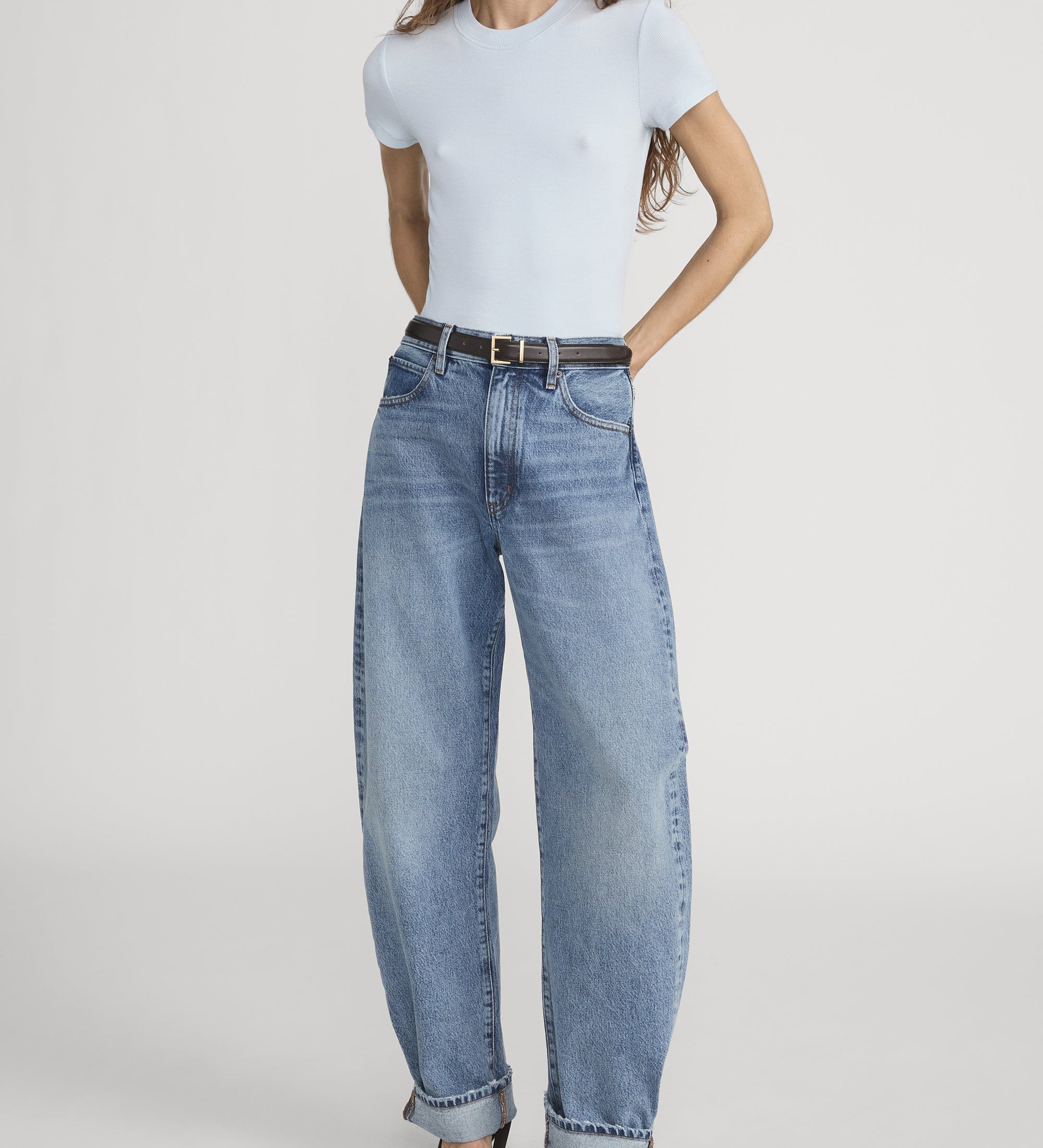 FRAME - The Rib Baby Tee